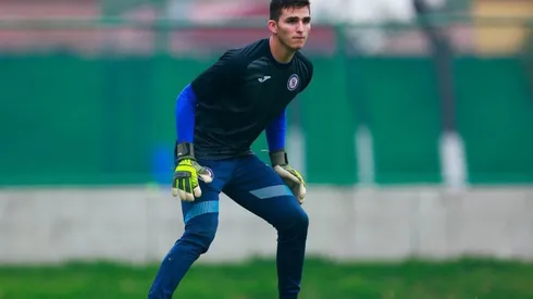 Sebastián Jurado en un entrenamiento