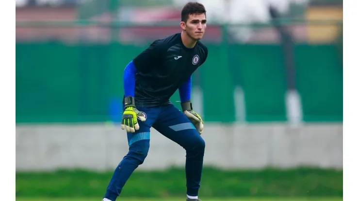 Sebastián Jurado en un entrenamiento