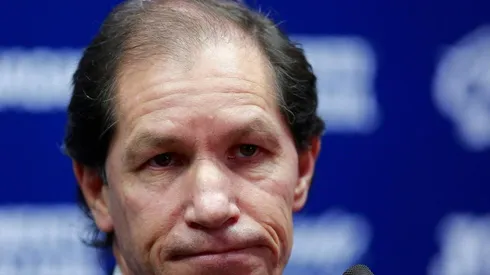 Jaime Ordiales en una conferencia de prensa