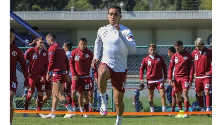 Aldrete volvió a entrenar.