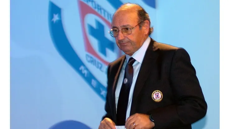 Sergio Markarián en su presentación con Cruz Azul