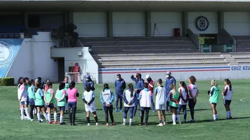 La Femenil entrena hoy en La Noria.