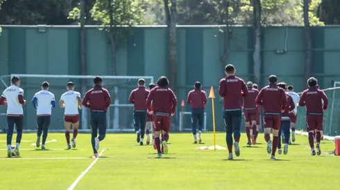 Cruz Azul en uno de sus últimos entrenamientos