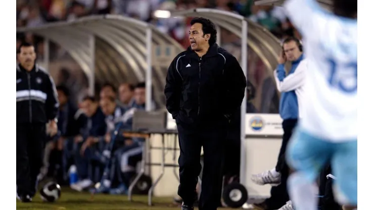 Hugo Sánchez en su etapa como entrenador