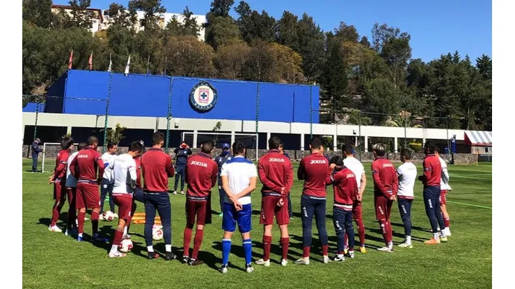 El plantel celeste volvió a La Noria.
