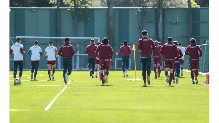 Cruz Azul tuvo su primer entrenamiento