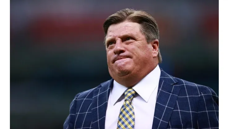 Miguel Herrera durante el Guard1anes