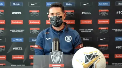 Armando González en rueda de prensa