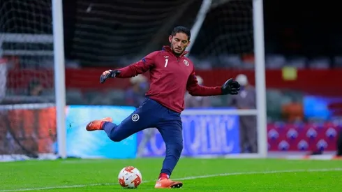 Jesús Corona en las semifinales del Guard1anes 2020