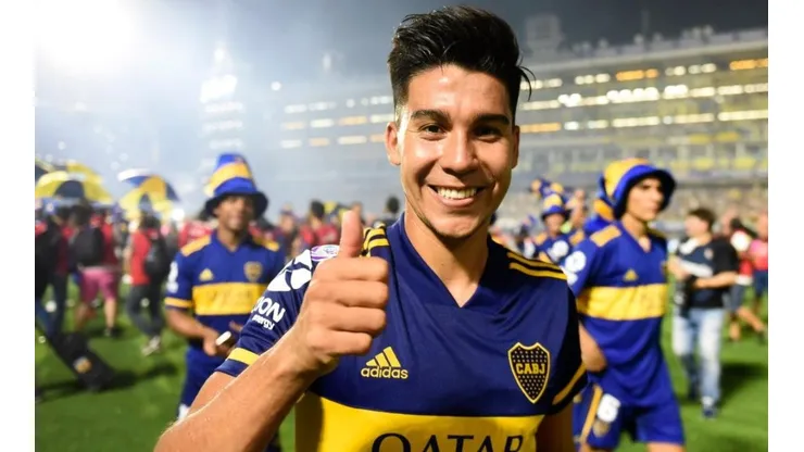 Pol Fernández con Boca Juniors