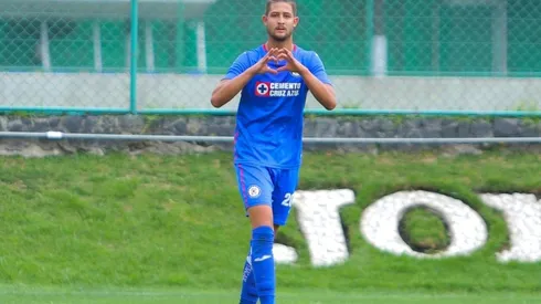 Daniel López con la Sub-20