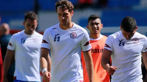Cruz Azul en un entrenamiento