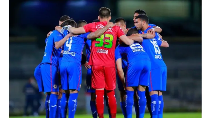 Cruz Azul en el duelo ante Pumas