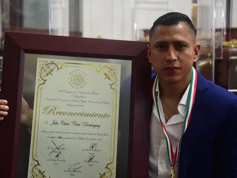 Orgullo: Cata recibe medalla al Mérito Deportivo en la CDMX