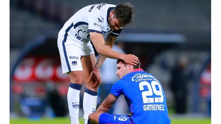 Santi Giménez tras la eliminación de Cruz Azul