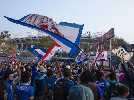 Así fue la caravana de La Sangre Azul a Cruz Azul en la previa del juego