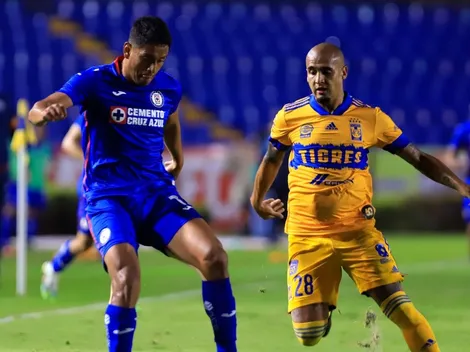VIDEO: Gol de Luis Romo y ya es goleada de Cruz Azul sobre Tigres