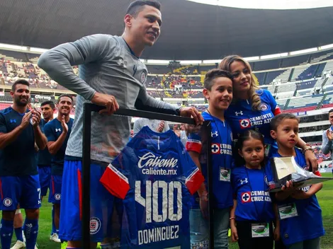 Los homenajes al Cata tras alcanzar el récord de partidos en Cruz Azul