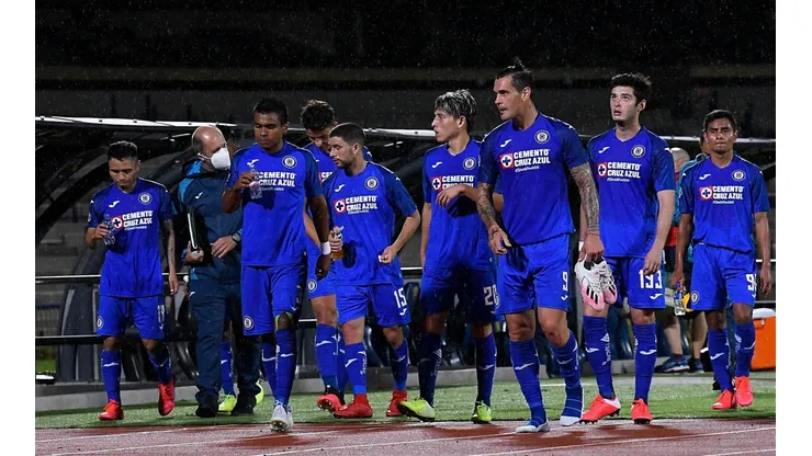 Jugadores de Cruz Azul.