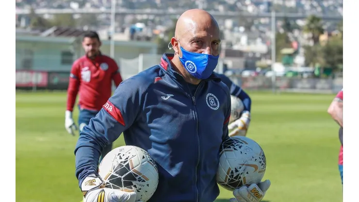 El Conejo Pérez en un entrenamiento