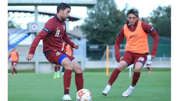 Rivero sigue entrenando normal con la Máquina.