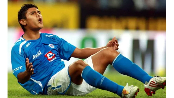 Edgar Andrade jugó entre 2006 y 2009 en Cruz Azul.