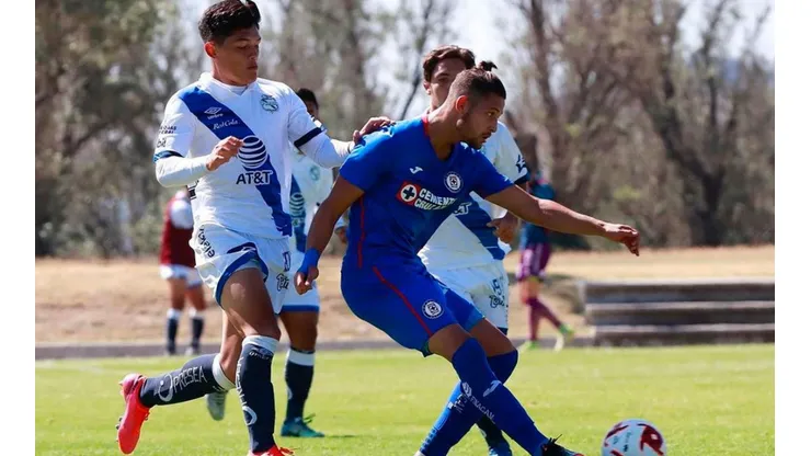 Cruz Azul rescató el empate en su visita a Puebla en la Sub 20.