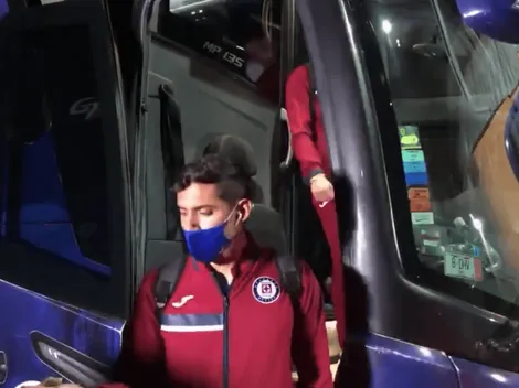 Comprometidos: Cruz Azul ya está en el Azteca para el juego vs Pumas