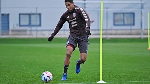 Luis Romo con la selección