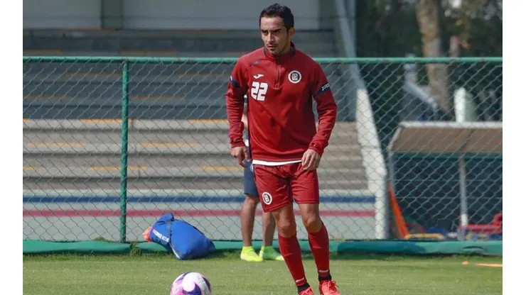 Rafael Baca entrenando en la Noria.