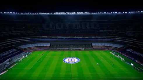 Plano general del Estadio Azteca