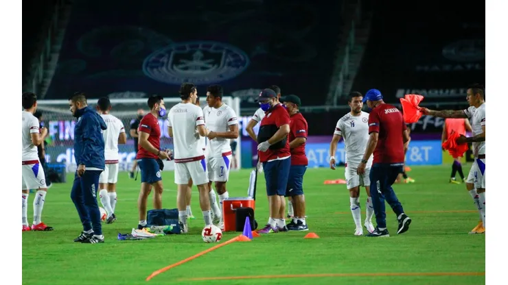 Cruz Azul en el duelo ante Mazatlán