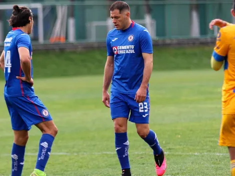 Pablo Aguilar jugó solo el primer tiempo con la Sub-20