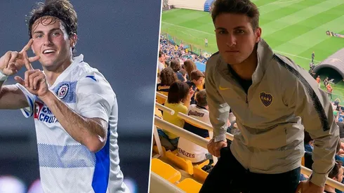 El delantero de Cruz Azul Santiago Giménez es aficionado de Boca Juniors.