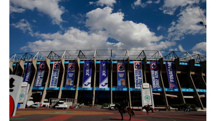 Cruz Azul es local en el estadio Azteca desde 2018.