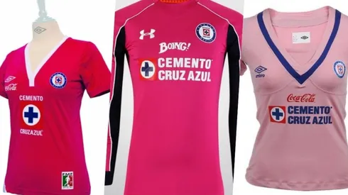 Cruz Azul nunca ha jugado con un jersey rosa.