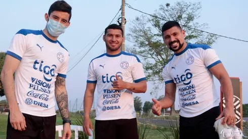 Juan Escobar está concentrado con Paraguay.