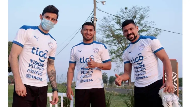 Juan Escobar está concentrado con Paraguay.