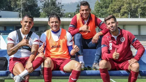 Foto de jugadores suramericanos de Cruz Azul