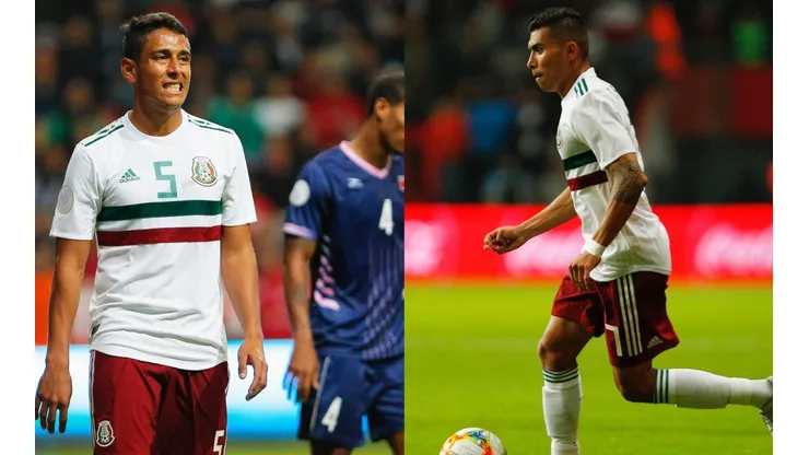 Los dos seleccionados de Cruz Azul.