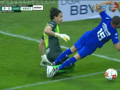 ¿Por qué el silbante no cobró penal a favor de Cruz Azul ante América?