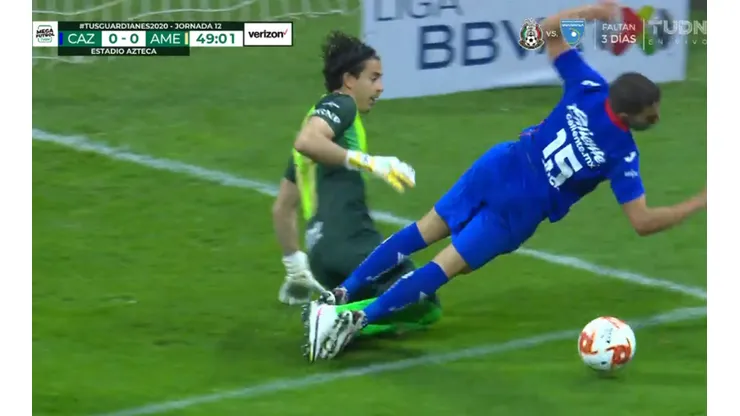Video: Polémica por penal no cobrado para Cruz Azul