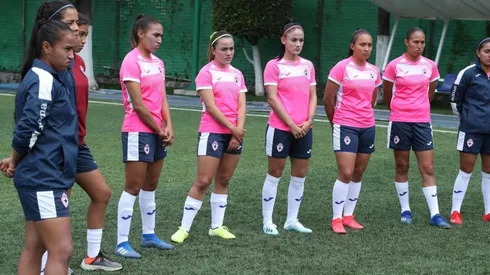 La Femenil entrenó este viernes en La Noria.