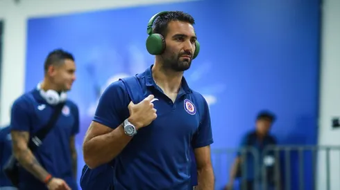 Caute en una concentración con Cruz Azul