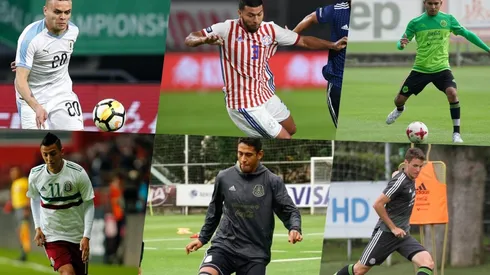 Los seleccionados de Cruz Azul.