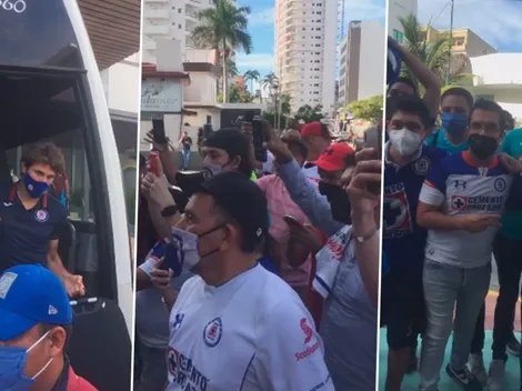 VIDEO: Aficionados reciben a Cruz Azul en su primera visita a Mazatlán