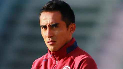 Rafael Baca en un entrenamiento con Cruz Azul