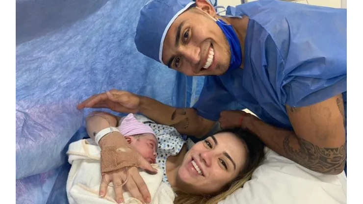 Orbelín Pineda fue padre por segunda vez.