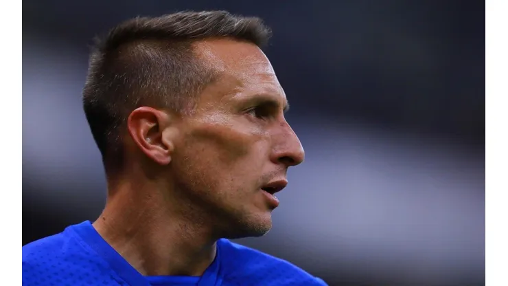 El Chaco Giménez en su etapa con Cruz Azul