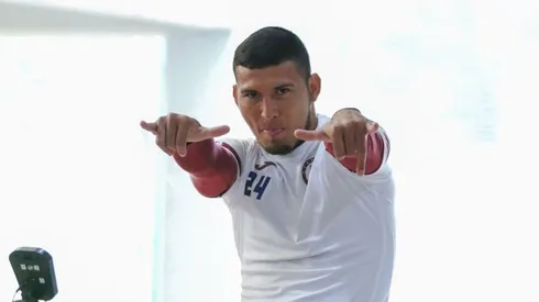 Juan Escobar volvió a entrenar hoy.